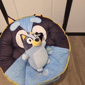 Bluey Character Chair and Plush Set